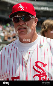 Baseball Hall of Famer Rich Gossage before the Major League Baseball game  featuring the Chicago White Sox and the Milwaukee Brewers