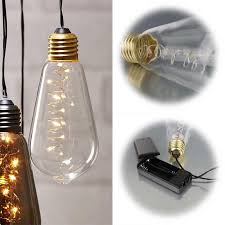 Akkuleuchten sind mobil einsetzbar und begleiten ihren besitzer überall hin. Led Deko Licht Glow Innen Batterie Timer 3 Farben