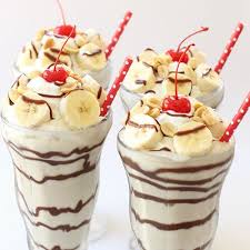 Banana Split Milkshakes Smith S Food And Drug Recipe Banana Milkshake Recipe Milkshake Recipes Food
