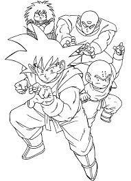 Gohan, goku, vegeta, trunks, kami, dende and more. Dragonball Z Coloring Pages For Kids Free Coloring Pages To Print Coloring Home