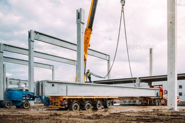 Lifting concrete beams / columns