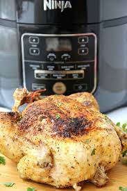 Ninja Foodi Roast Chicken Recipe Foodie Recipes Ninja Cooking System Recipes Ninja Recipes