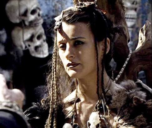 WednesdayWeirdness #CotedePablo as Bruja in Last Rites of Ransom Pride and  #MichaelWeatherly as Jesus in a short