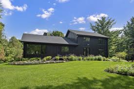 We offer small modern farmhouses with open floor plans, small modern farmhouse designs with wrap around porch & more. Black Modern Farmhouse Linc Thelen Design Archello