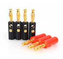 ‫وفر الكثير عند شراء Speaker Cable Banana Plugs موصلات الأسلاك الصوتية: 20  PCS Gold 4mm Skeaker Panana Clop Clop Connector مع ملحقات الصوت بالجملة ...‬‎
