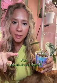 Should you rinse your pon before using? It really just depends