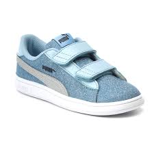 Puma Smash V2 Glitz Glam Preschool Girls Water Resistant