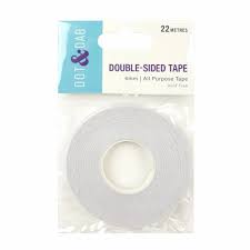 Shop with afterpay on eligible items. Dot Dab Double Sided Adhesive Tape 6mm Ddadh040 Craftlines