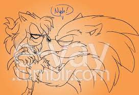 Two Can Play That Game 2 By E Vay Sonic And Amy Sonic Heroes Sonic Fan Art