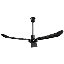 Read our best outdoor ceiling fan reviews! Canarm 48 In Indoor Black Industrial Fan With 3 Metal Blades Cp48bk The Home Depot Black Ceiling Fan Ceiling Fan Industrial Fan