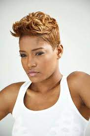 Yes Keke U R Working This Short Do And The Color Short Hair Styles Hair Styles Short Sassy Hair