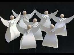 Vorlage für die form des sterns. Engle I Papir 56 Christmas Angels Diy Christmas Paper Decorations Christmas Decorations