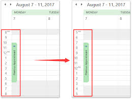 How To Change Time Range For Outlook Calendar