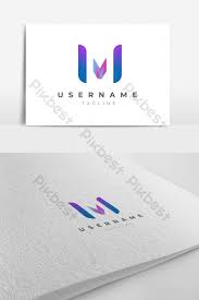 Responsive online support · create logo for free · logo in few steps Letter M Stylish Colorful Logo Design Vector Template Eps 10 Available With Multiple Colo Eps Free Download Pikbest