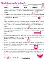 Although it is the most commonly diagnosed cancer in american women, breast cancer can impact people of all genders. Breast Cancer Awareness Activity Worksheets Teachers Pay Teachers