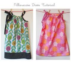 Excellent Pillowcase Dress Tutorial Especially For The Beginner Two Styles Of Finishing Off The To Pillow Case Dress Tutorial Pillowcase Dress Dress Tutorials