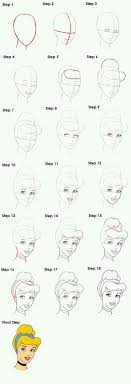 Cenerentola Disegni Disney Disegno Di Visi Disegni Dei Personaggi Disney