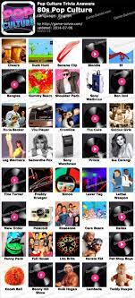Pop culture franchise information from entrepreneur.com signing out of account, standby. Pop Culture Trivia 80s Pop Culture Answers Game Solver