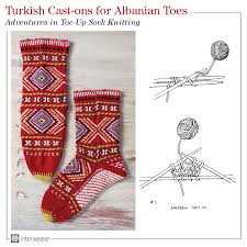 Ships from and sold by shopspell usa. Turkish Cast Ons For Albanian Toes Piecework