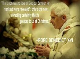 Pope Benedict Xvi Catholic Christmas Pope Quotes Pope Benedict Catholic Popes