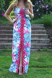 Angela Strapless Sweetheart Maxi Dress Lilly Pulitzer Lilly Pulitzer Maxi Dress Maxi Dress Maxi Dress Cotton