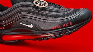 And now there's tons of chatter about lil nas x's satan shoes — specifically, a limited edition pair of nike air max 97s that contain a drop of real human blood (along with 60 cubic. Nike Wins Restraining Order Over Lil Nas X Satan Shoes Sgb Media Online