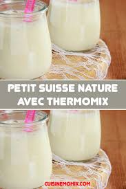 Petit Suisse Nature Avec Thermomix En 2020 Recette Thermomix Dessert Petit Suisse Recettes De Cuisine