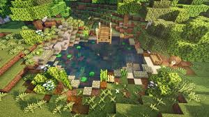 Crafting recipes, resources, photos, tricks and tips. Minecraft How To Build An Aesthetic Pond Youtube