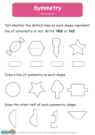 Symmetry Worksheet For Kids Mocomi Symmetry Math Symmetry Worksheets Kids Math Worksheets