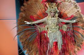 Miss universe 2021 airs this sunday, may 16th at 8:00 pm edt on fyi (who?) and telemundo. Miss Usa Goes For Subtlety With Her National Costume For Miss Universe Npr
