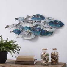 Enjoy free shipping on most stuff, even big stuff. Blue Wall Sculptures Wall Accents The Home Depot