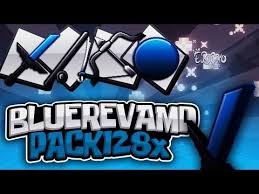 Being an open source game, minecraft has allowed players to add resource packs and texture packs to alter the original look of the game and transform it to whatever that you can imagine. Blue Revamp 128x Pack Review Pvp Texture Packs Minecraft Pe Pocket Edition Texture Packs Minecraft Pe Minecraft