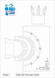 3d Birthday Card Template Free Printable Generous Popup Card Templates Images Example Resume And Template With Pop Up Birthday Cards Templat Cool Birthday Cards Origami Patterns Birthday Card Template