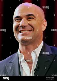 Andre agassi during hi-res stock photography and images