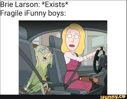 Brie Larson Exists Fragile Ifunny Boys Ifunny Memes Ifunny Cartoon