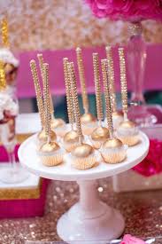 Gold 40th Birthday Decorations For Her Glamorous Pink Gold 40th Birthday Party 40th Birthday Parties 30th Birthday Parties Birthday Party Decorations