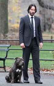 Keanu Reeves Bloodied On Final Day On Set Of John Wick 2 In Nyc Keanu Reeves John Wick Keanu Reaves Keanu Reeves
