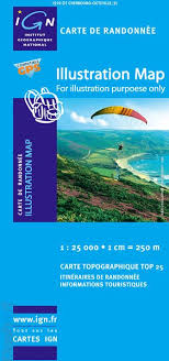 If necessary, scale the map, or choose a map from another provider (currently there are five available, from google, microsoft. Ign Top 25 Serie Bleu Mont De Marsan Saint Sever 1542