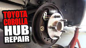 2 rear wheel hub bearing assemblies for pontiac vibe toyota corolla matrix prius (fits: How To Change Wheel Bearing Hub Repair Toyota Corolla Youtube