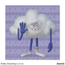 This coloring pages was posted in october 18, 2018 at 4:00 pm. Trolls Cloud Guy Poster Zazzle Com In 2021 Trolls Cloud Guy Custom Posters Trolls Characters