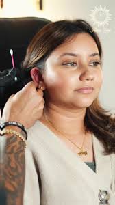 Adding some edge with expert helix piercings! ✨ Let our pros create your  perfect look. #PiercingPerfection #HelixPiercing #bodyart