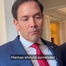 Watch: Marco Rubio says he is against Gaza ceasefire