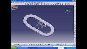 Catia V5 Digital Mockup Dmu Kinematics Point Curve Joint Slide Curve Joint Youtube