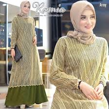 Inspirasi model baju pesta brokat simpel untuk hijaber yang ingin ke kondangan jadi bridesmaid. Baju Dress Brukat Kania Brukat Gamis Brokat Kondangan Gamis Terbaru 2020 Modern Gamis Terbaru 2020 Modern Kekinian Dress Brukat Kekinian Dress Brukat Hijab Lazada Indonesia