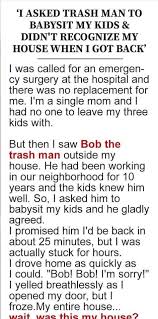 After Trashman Babysat My Kids...