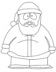 Free coloring pages printable to color kids drawing ideas. South Park Coloring Page Coloring Home