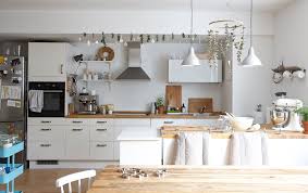 Use The Kitchen Table For Different Activities Home Ikea Interior Kitchen Style