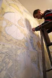 Nautical Chart Wallpaper At Mapisart World Headquarters