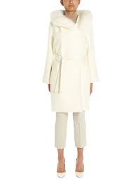 mango coat in white