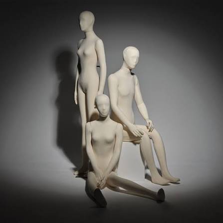Jelimate Black Beige Flexible Female Male Mannequin Body with Soft Foam -  Fully Pinnable Dress Form for Jewelry & Clothing Display – JELIMATE